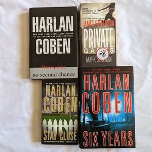 4 book bundle - Harlan Coben + James Patterson